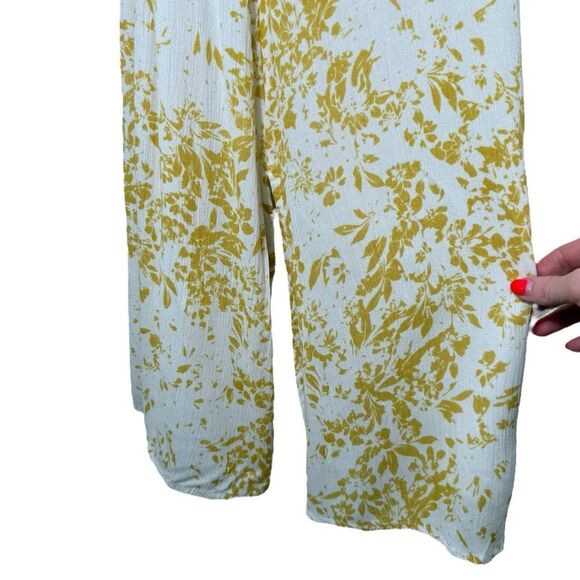 O’Neill Andre Mustard Yellow Floral Print Halter Dress - Picture 7 of 10